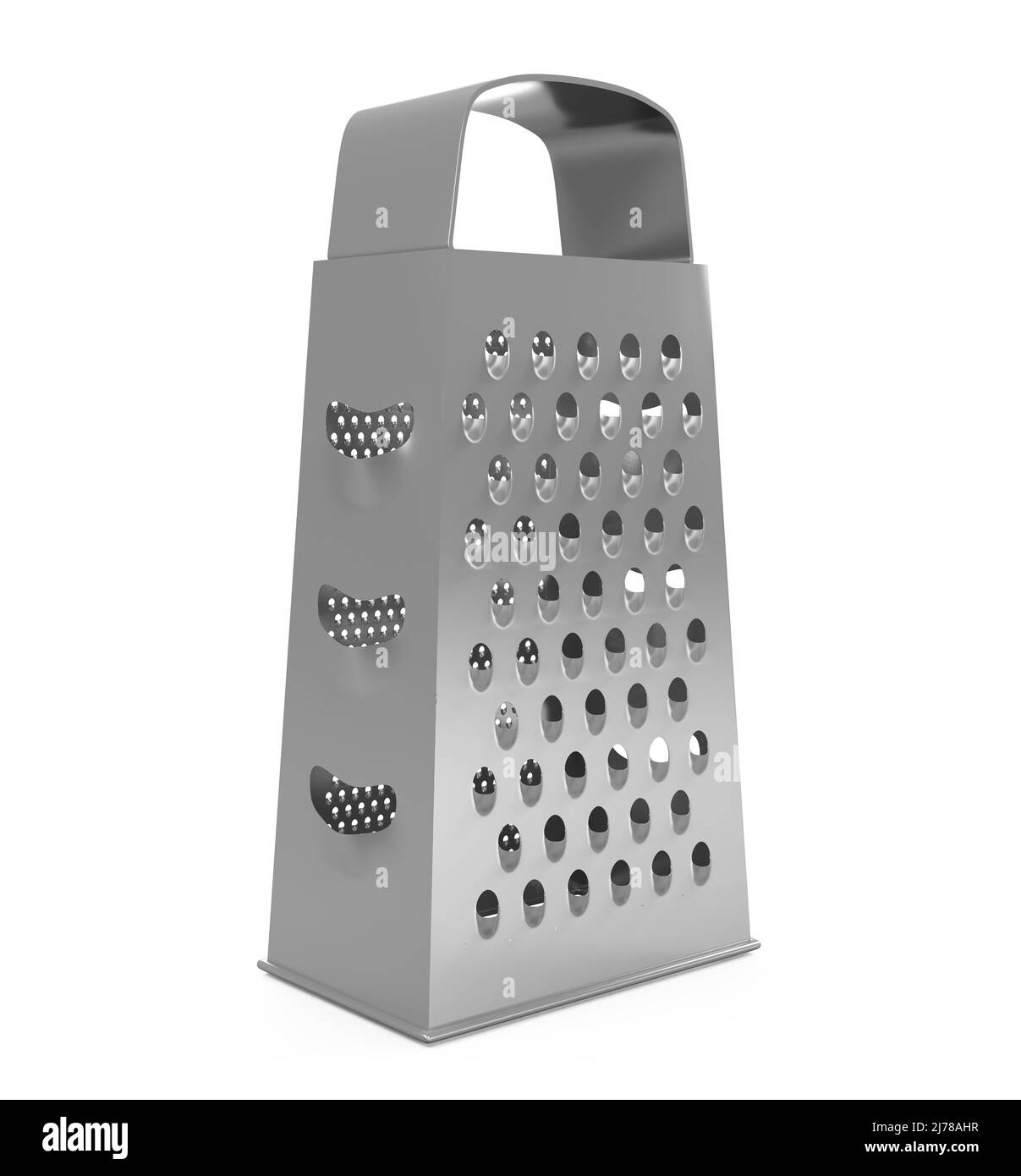 Metal Grater Isolated Stock Photo Alamy