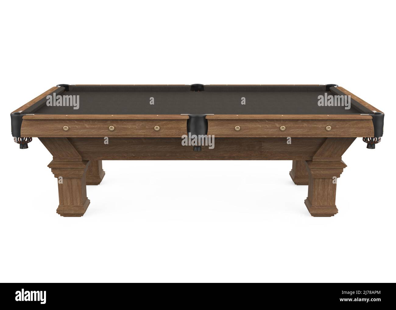 Billiard Table Isolated Stock Photo Alamy