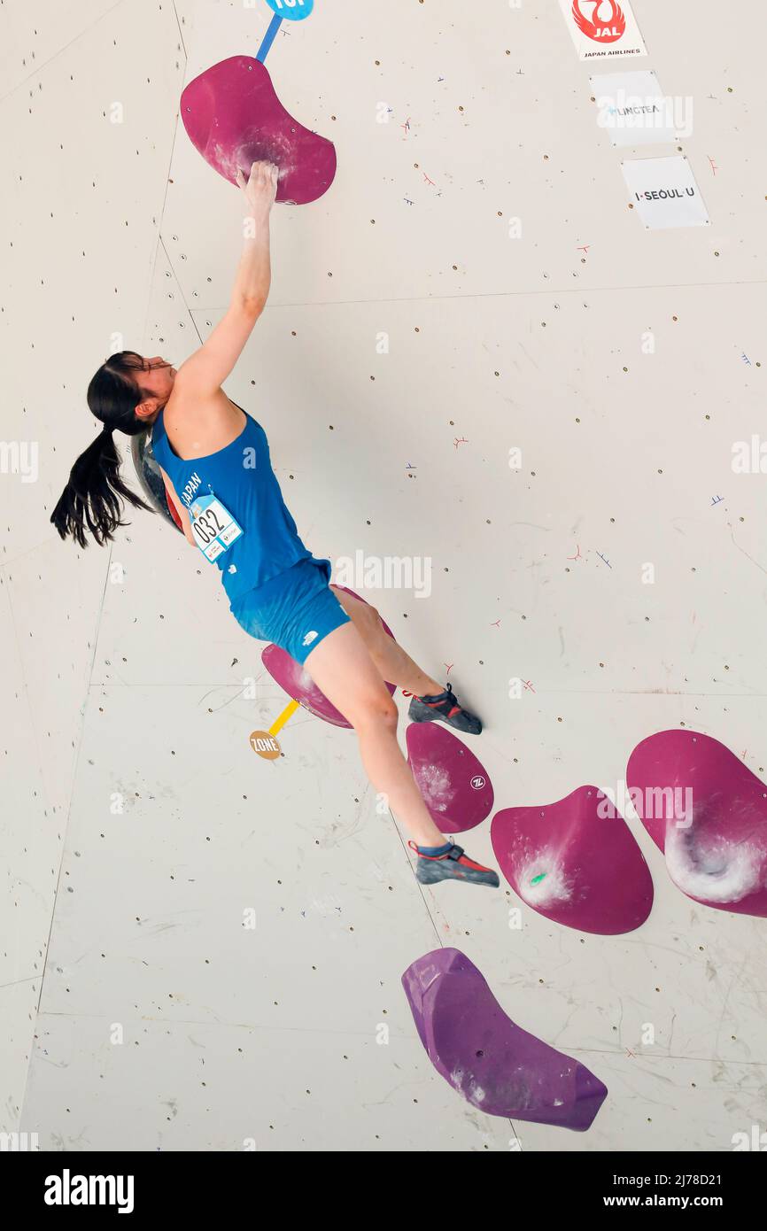 Mia Aoyagi (JPN), May 7, 2022 Sport Climbing Women's Boulder