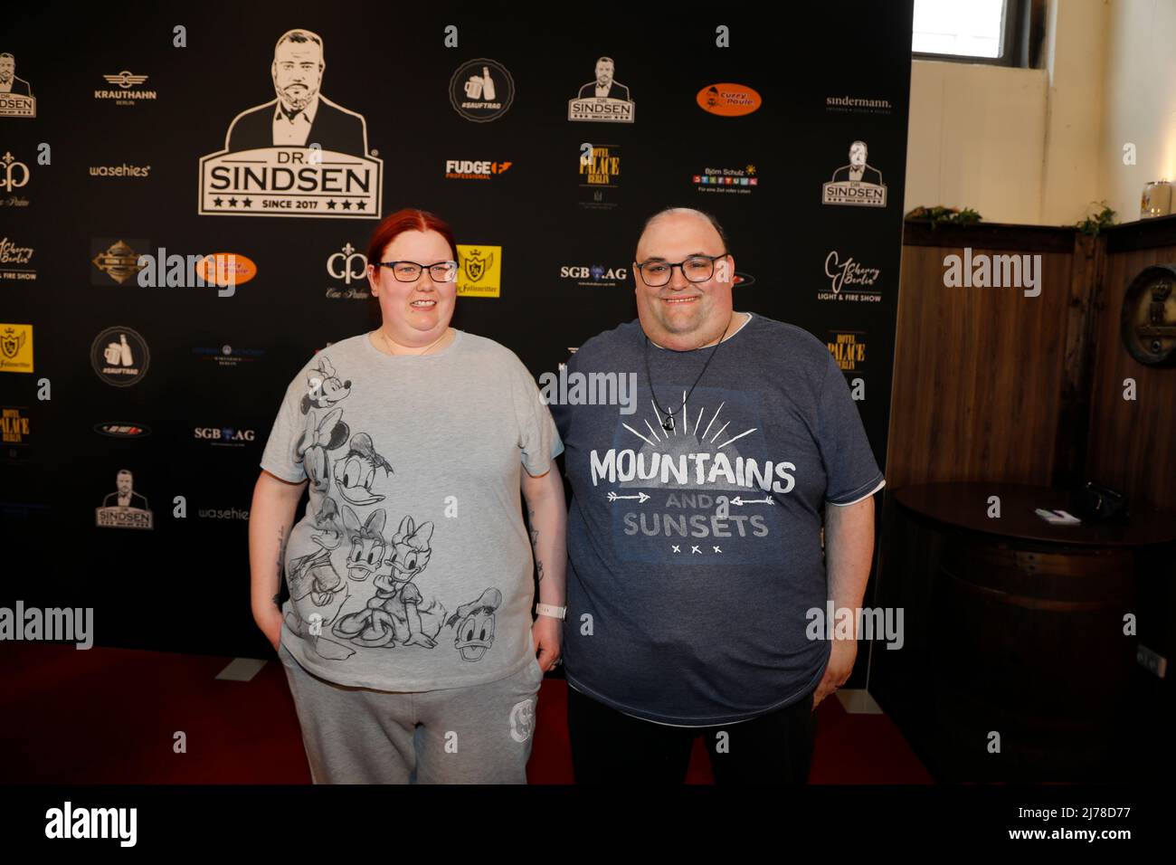 Annika Peters und Ingo Wieczorek bei der Dr.Sindsen ReleaseParty