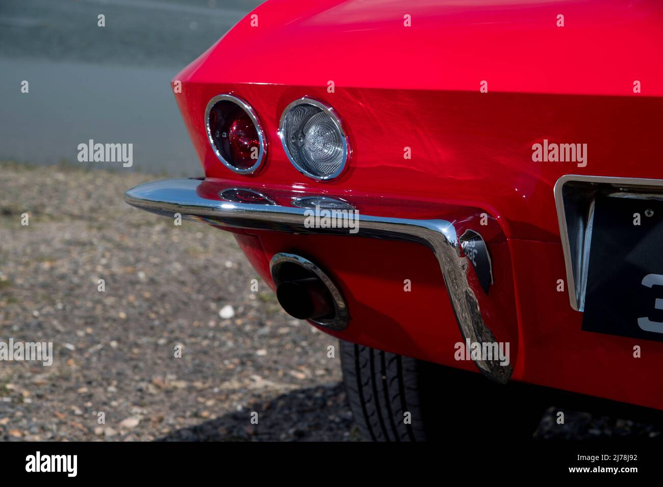 1966 Chevrolet Corvette  Stingray C2 second generation classic American sports car Stock Photo