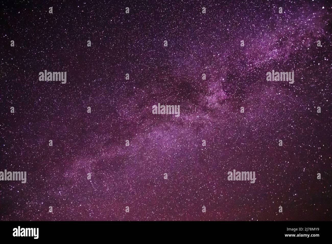 picturesque view of Milky Way galaxy in night sky Stock Photo - Alamy