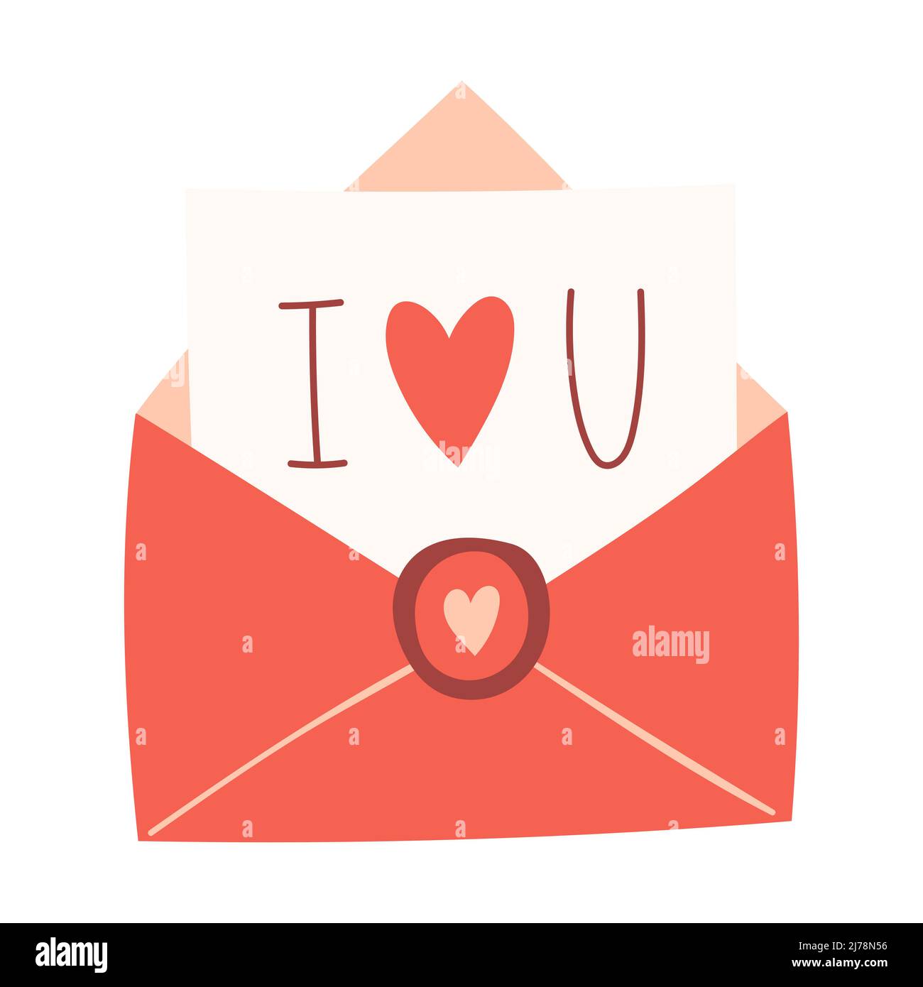 Premium Vector  A nice postage stamp with a smiling heart face and the  inscription love cute handdrawn vector illustration in doodle style  isolated a declaration of love for valentines day cards