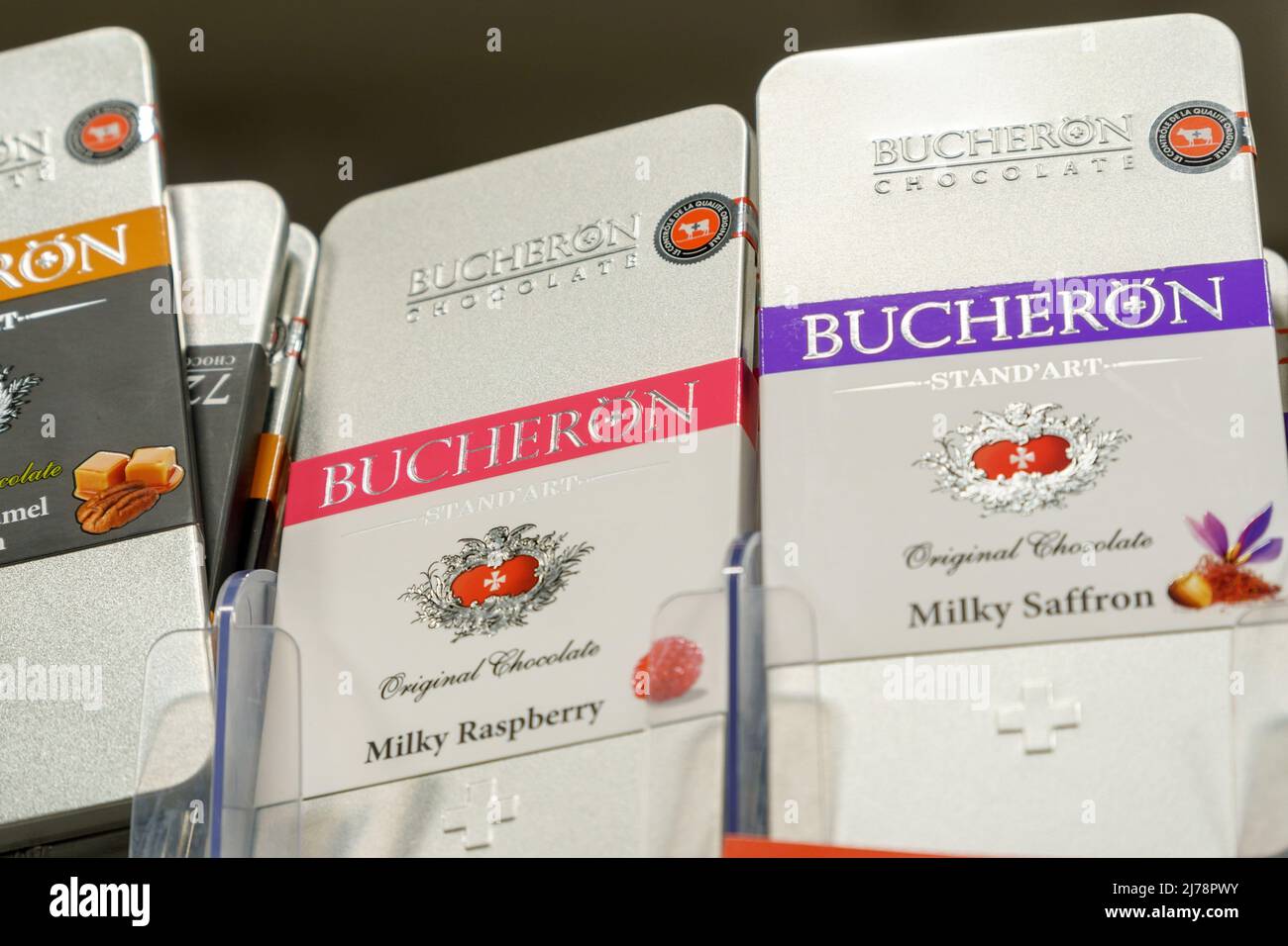 Bucheron chocolate hi-res stock photography and images - Alamy