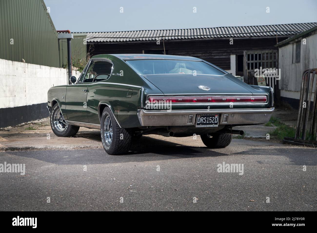 1967 Dodge Charger classic American muscle car Stock Photo