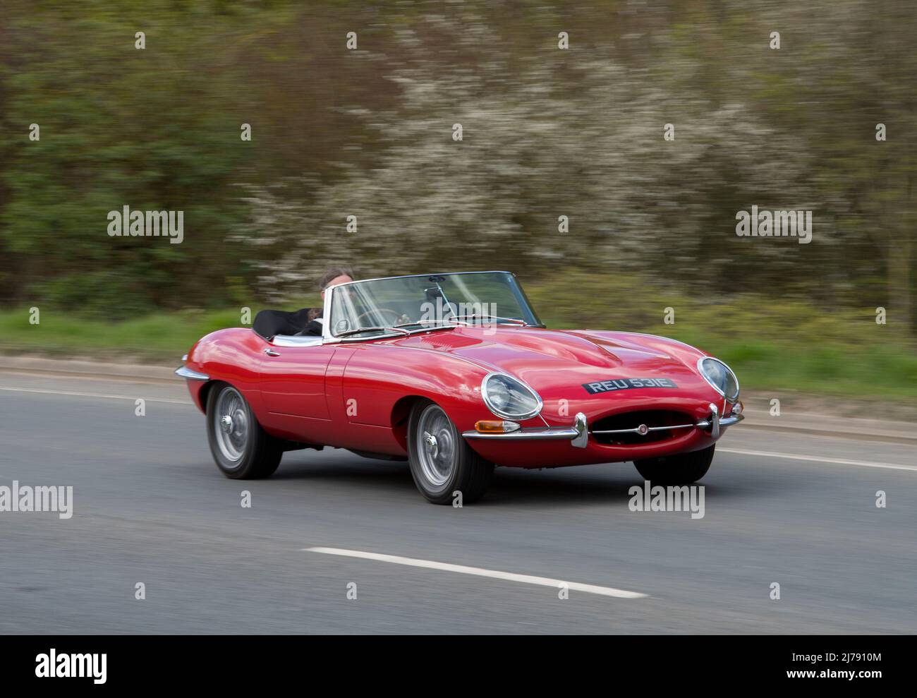 1967 jaguar e type roadster hi-res stock photography and images - Alamy