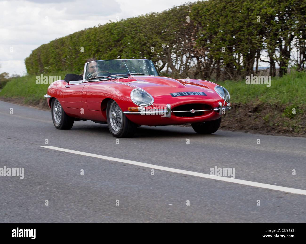 1967 jaguar e type roadster hi-res stock photography and images - Alamy