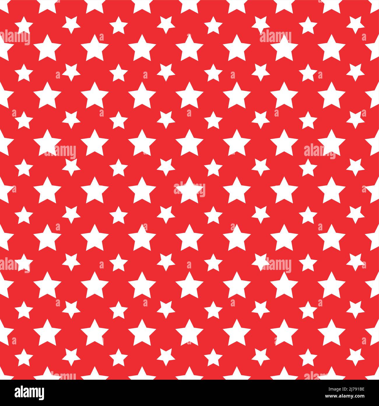 Vector Red seamless pattern. Repeating geometric Stock Vector