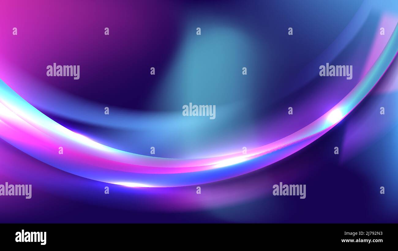 Abstract trendy 3D fluid or liquid colorful gradient shape vibrant ...