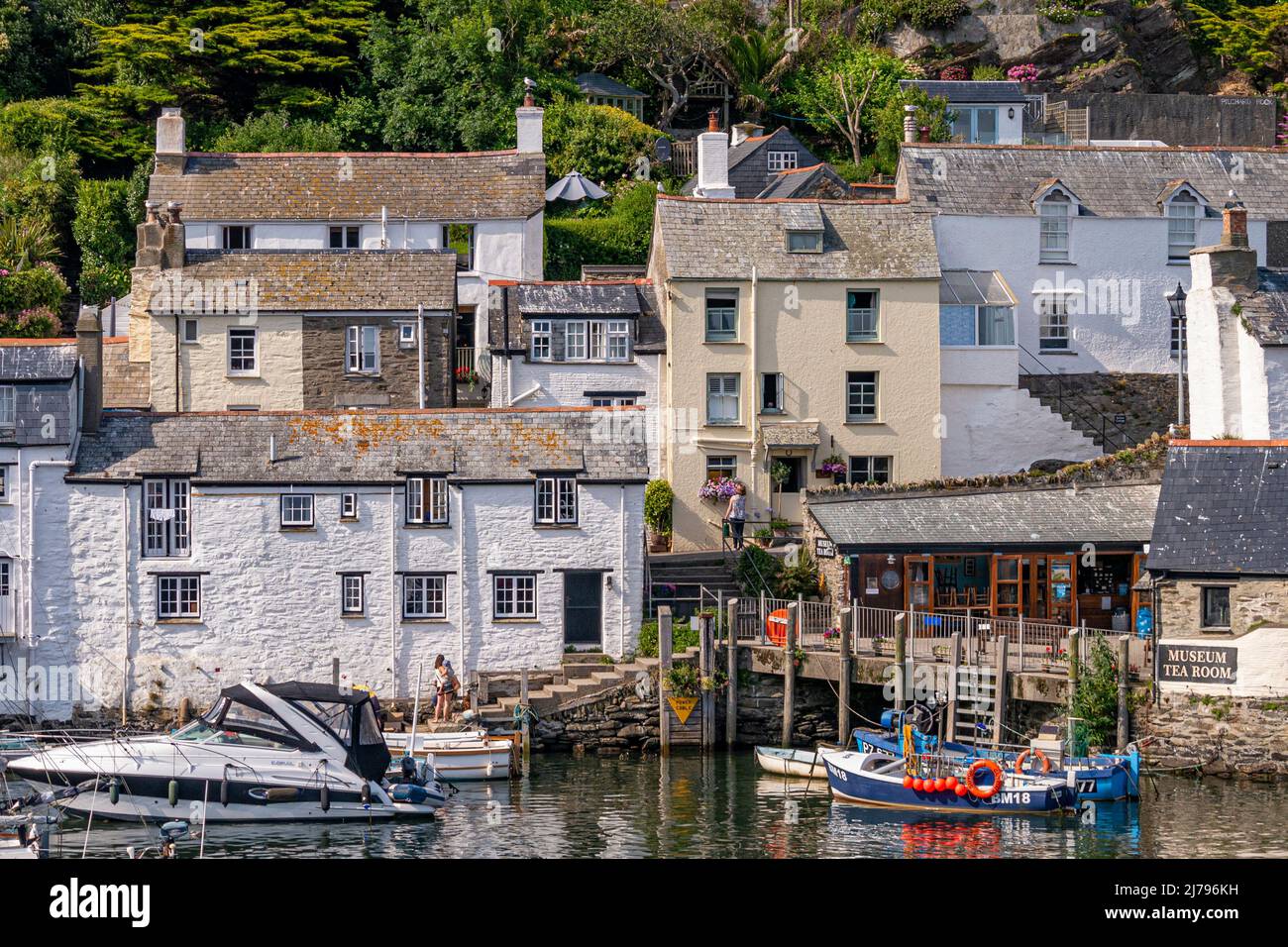polperro-inner-harbour-featuring-the-heritage-museum-on-a-hot-july-day