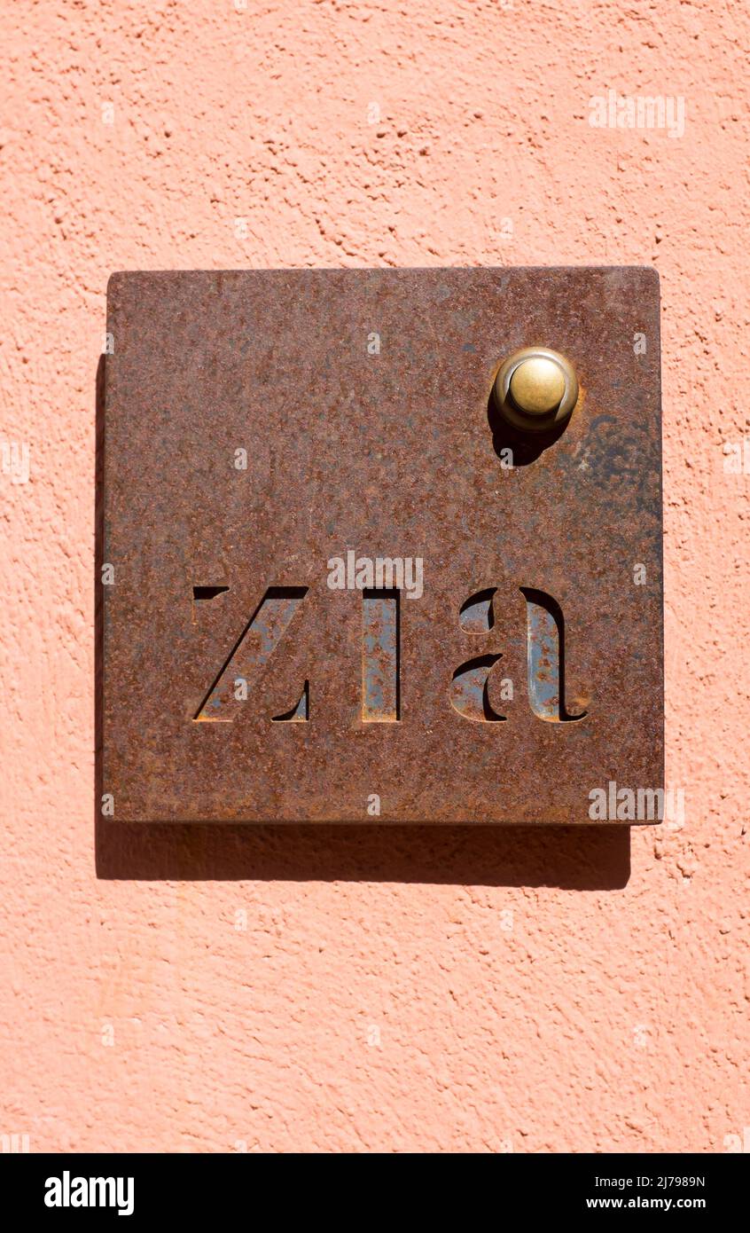Zia Restaurant Trastevere Rome Italy Stock Photo