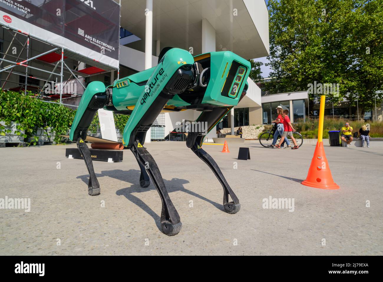 Linz, Ars Electronica, Boston Dynamic Spot Robot Stock Photo