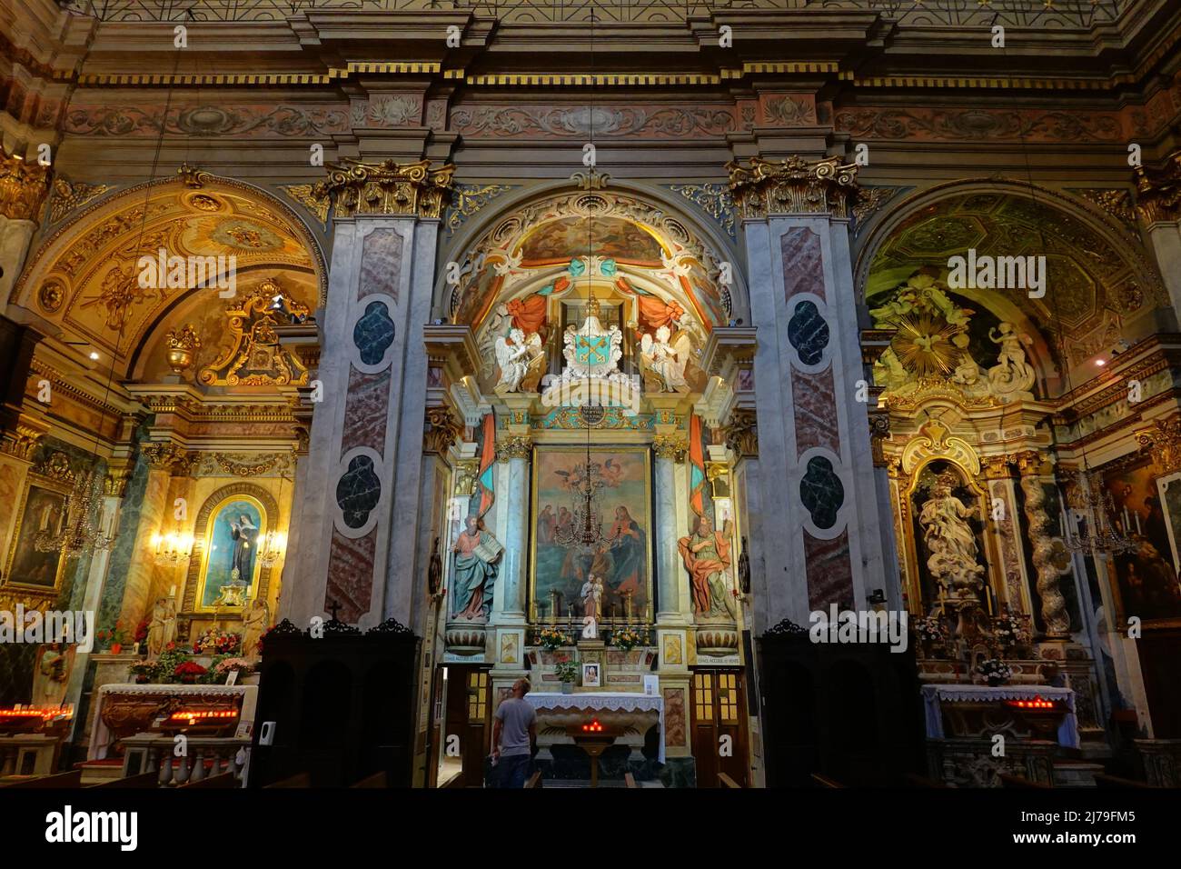 Nizza, Altstadt, Vieux Ville, Eglise Sainte Rita // Nice, Historic Center, Vieux Ville, Saint