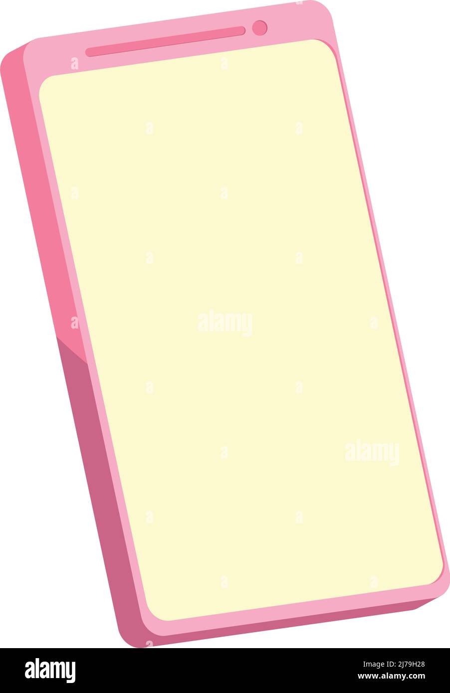 pink mobile phone Stock Vector Image & Art - Alamy