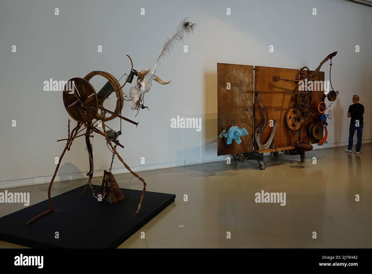Nizza, Musée d’Art Moderne et d’Art Contemporain, MAMAC, Jean TINGUELY ...