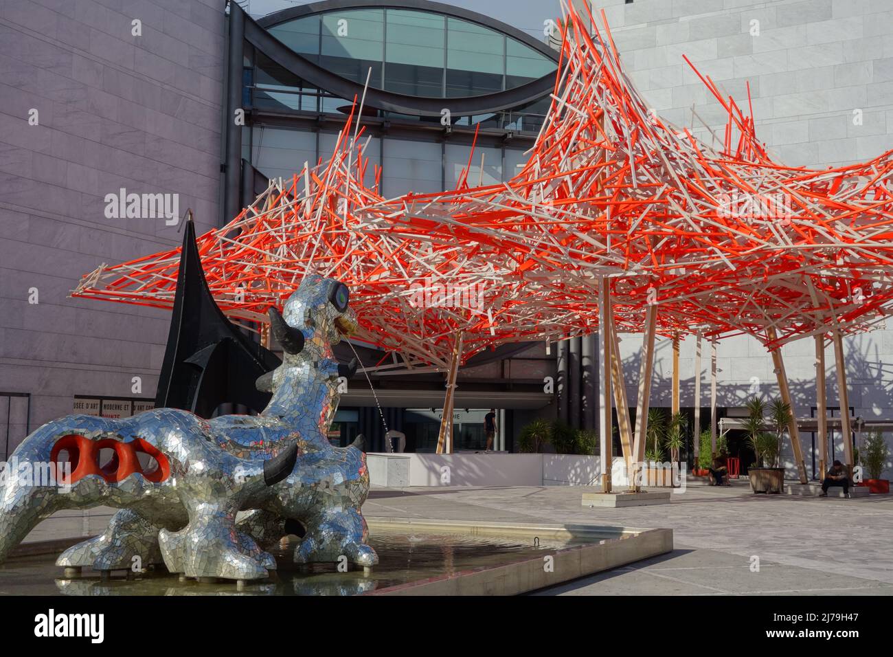 Nizza, Musée d’Art Moderne et d’Art Contemporain, MAMAC, Installation ...