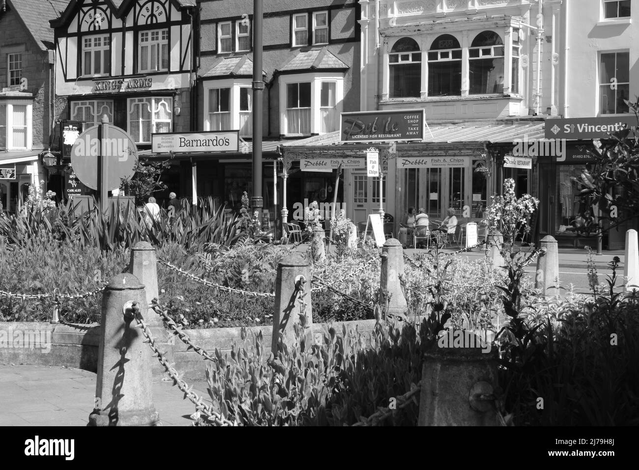 Llandudno Wales Stock Photo Alamy