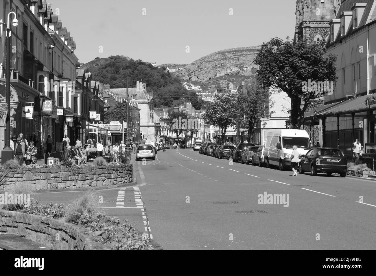 Llandudno Wales Stock Photo Alamy
