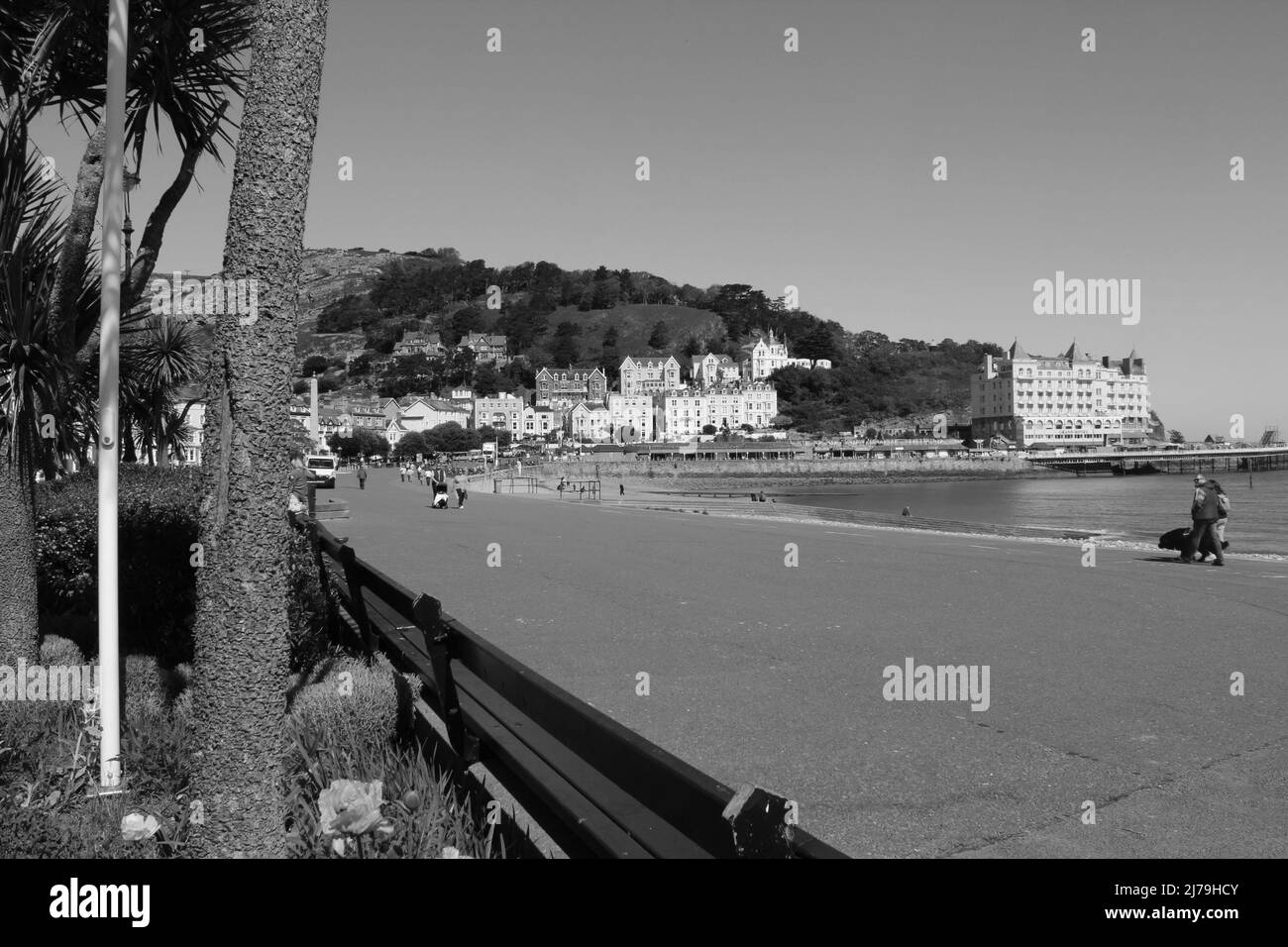 Llandudno Wales Stock Photo Alamy