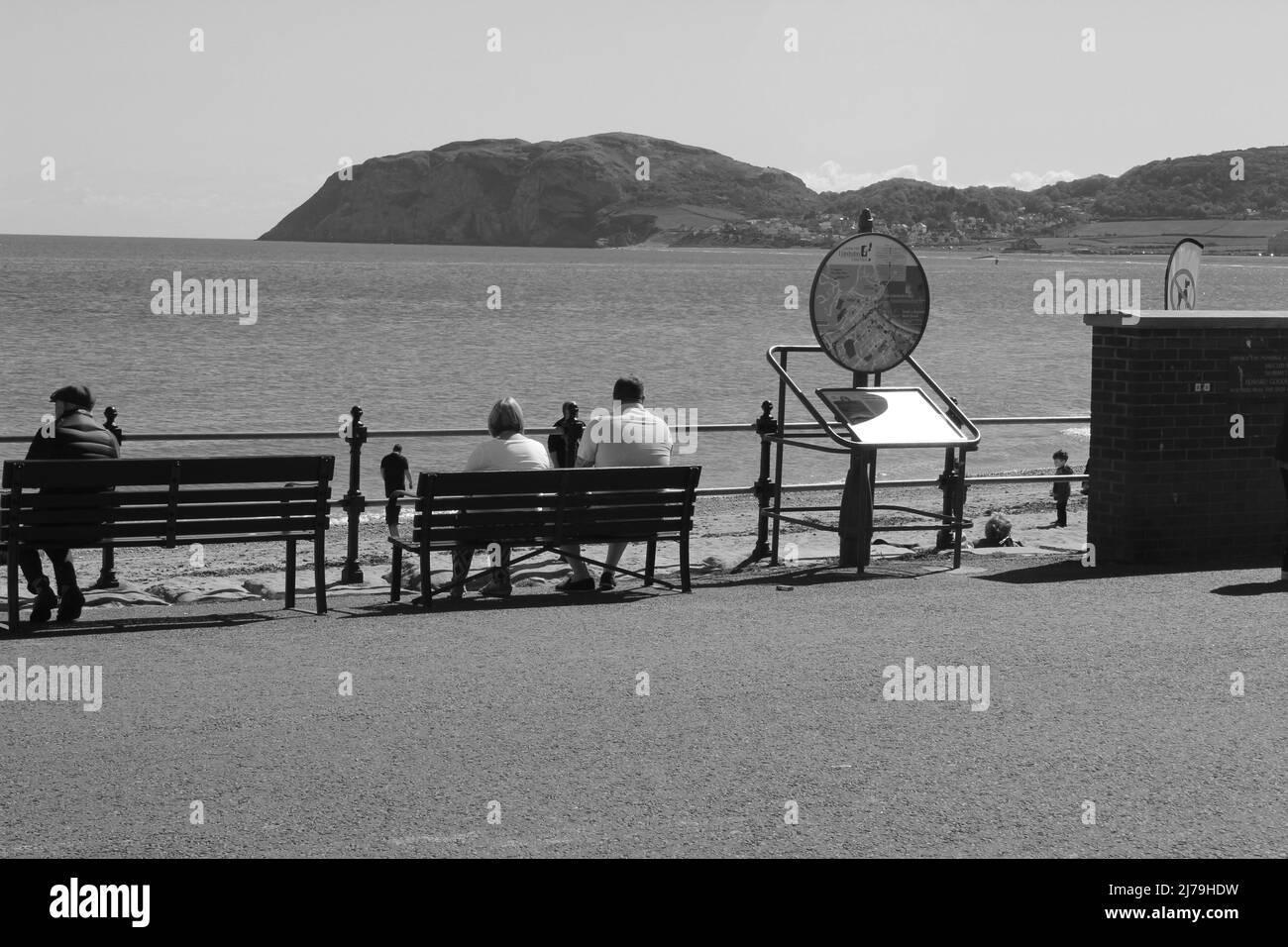 Llandudno Wales Stock Photo Alamy