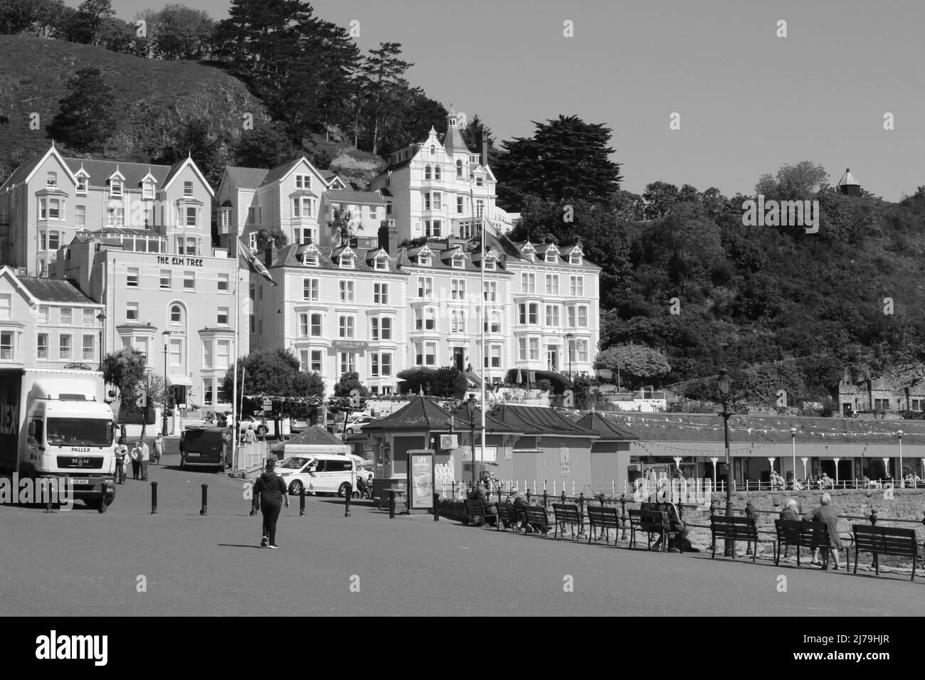 Llandudno Wales Stock Photo Alamy