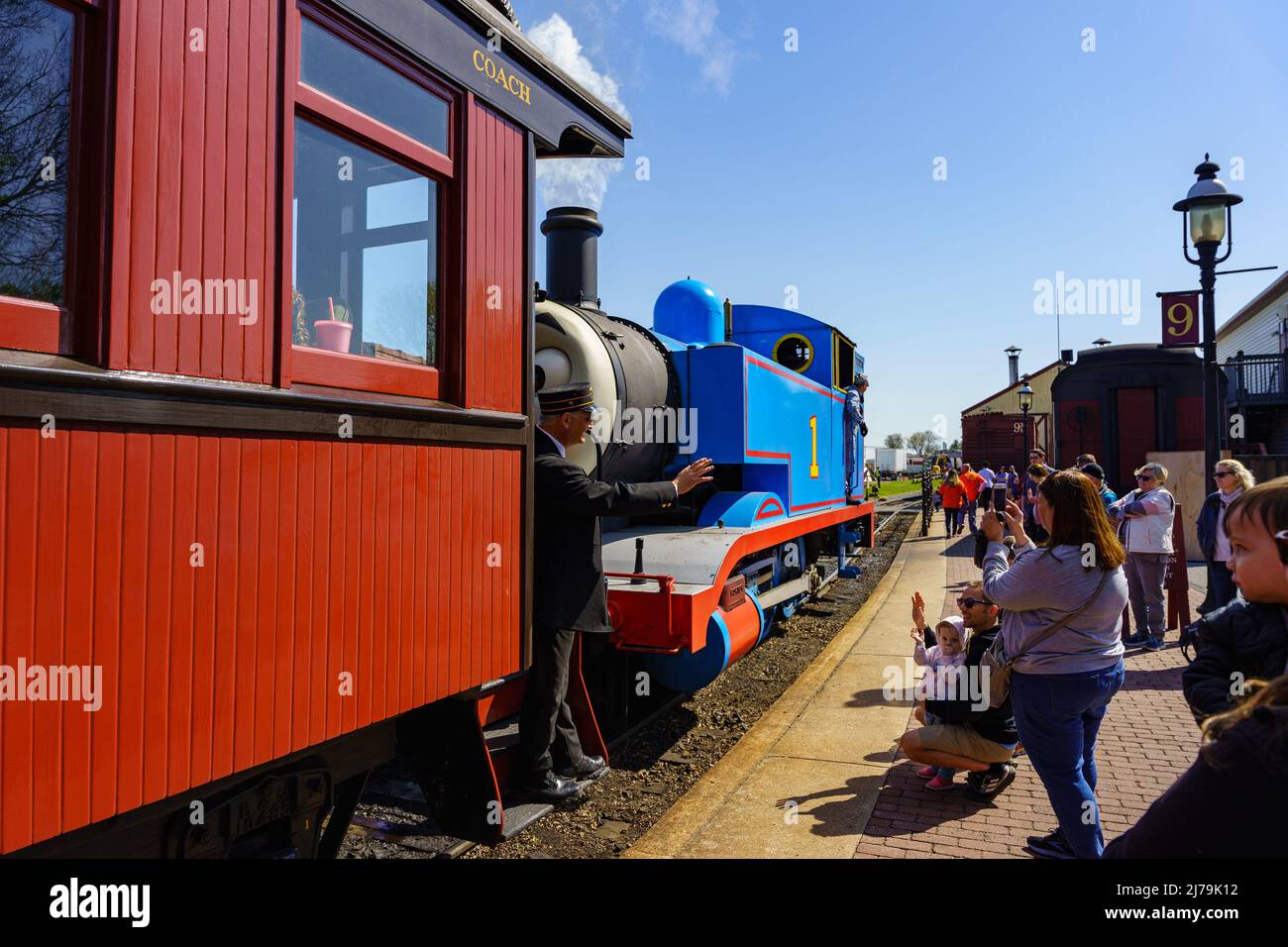 Thomas the train engine fat conductor hires stock photography and images Alamy