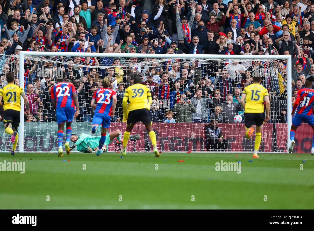 London, UK. 7th May 2022; Selhurst Park, Crystal Palace, London, England; Premier League