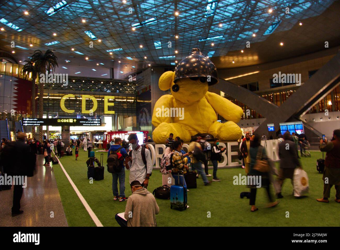 Teddy bear in airport hires stock photography and images Alamy