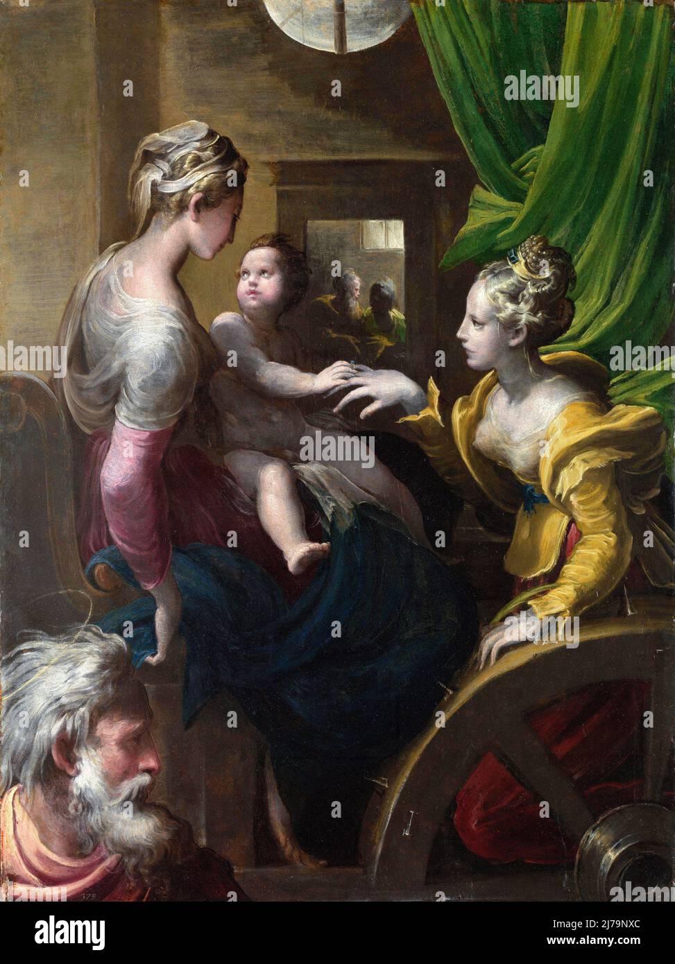 The mystic marriage of st catherine hi-res stock photography and images ...