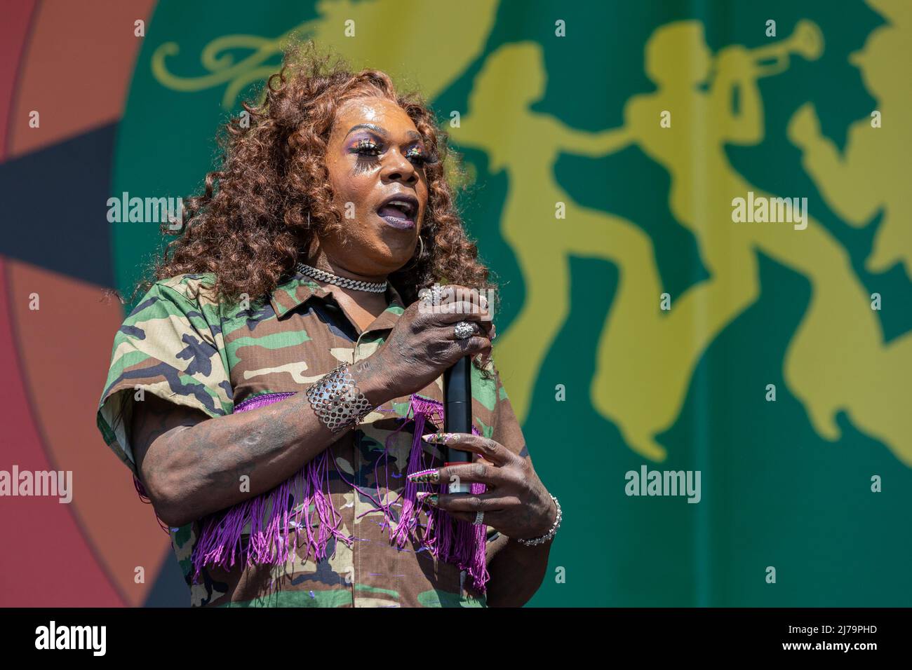 Big Freedia during New Orleans Jazz & Heritage Festival on May 6, 2022