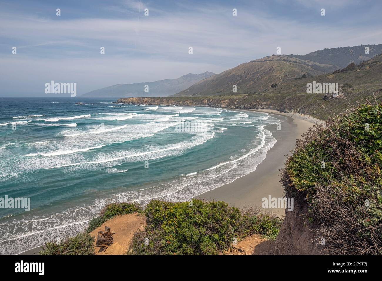 Sand Dollar Beach. Big Sur, California, USA Stock Photo - Alamy
