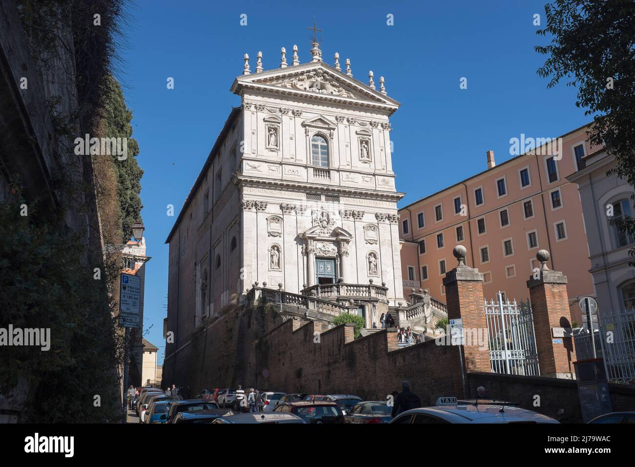 Church Rome Italy Stock Photo - Alamy