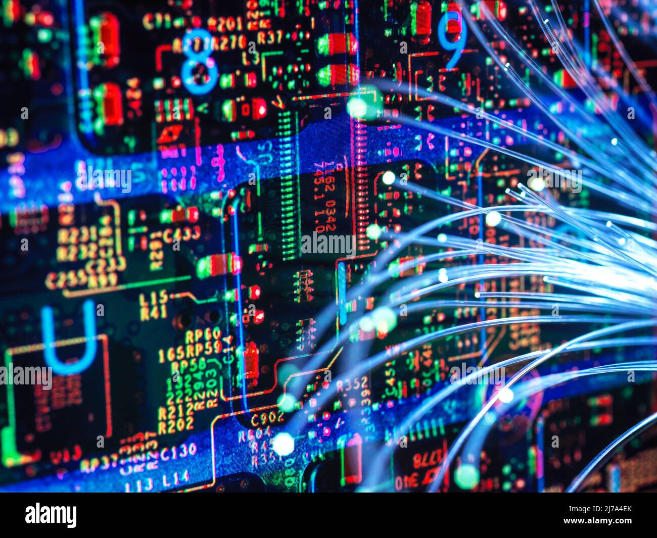 Data Transfer Conceptual Image Stock Photo Alamy
