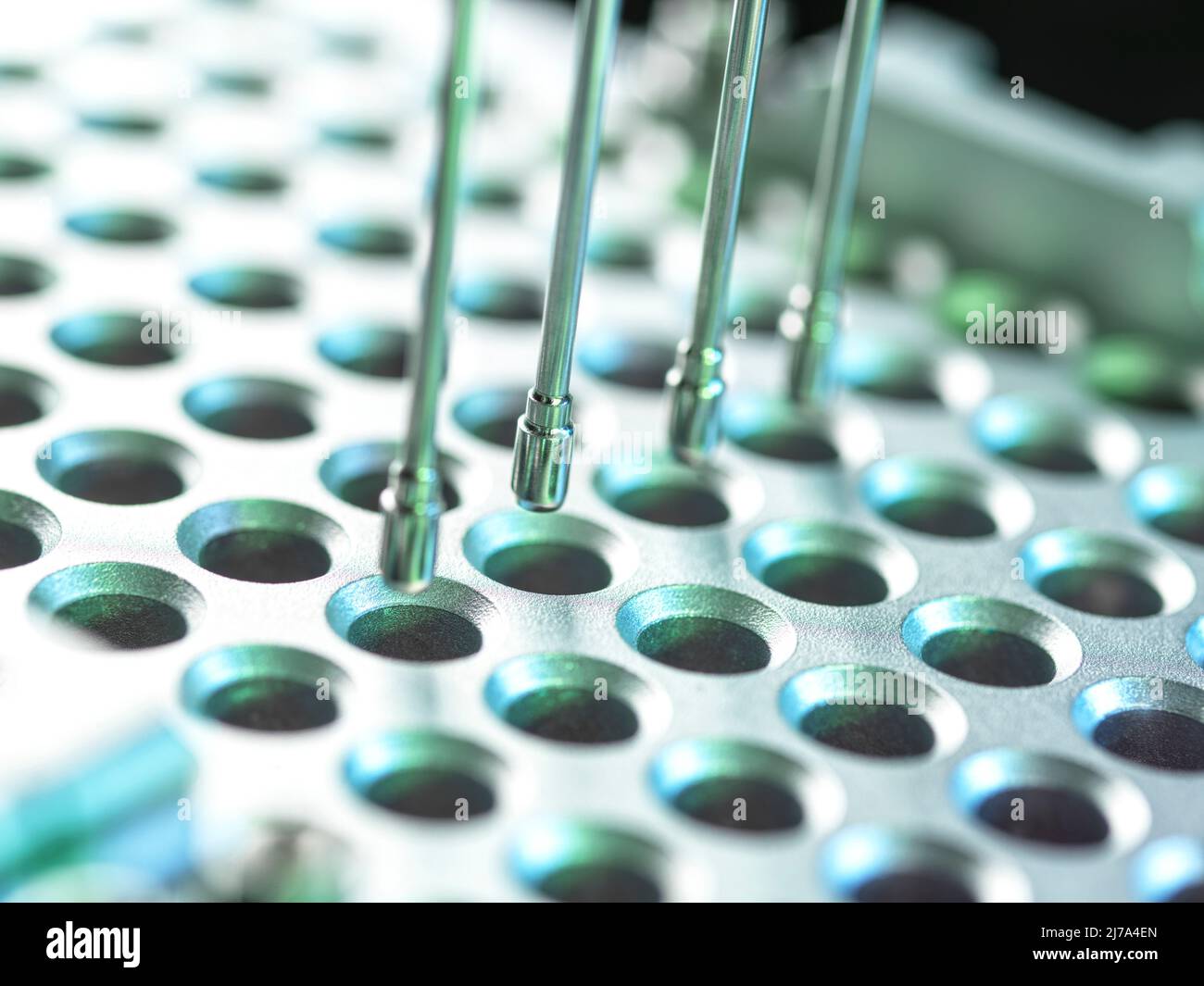 Laboratory automation Stock Photo