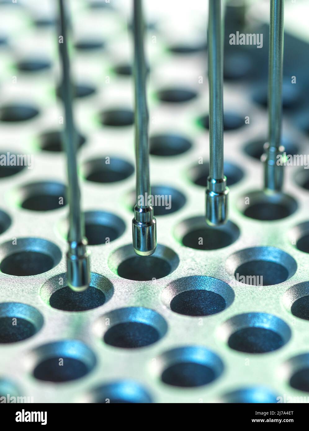 Laboratory automation Stock Photo