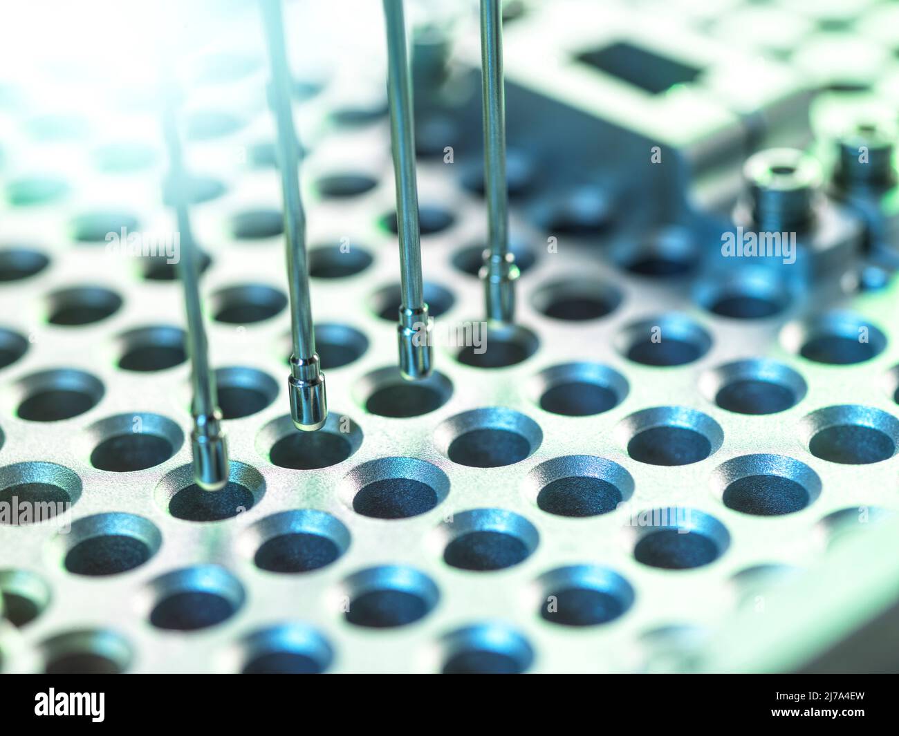 Laboratory automation Stock Photo