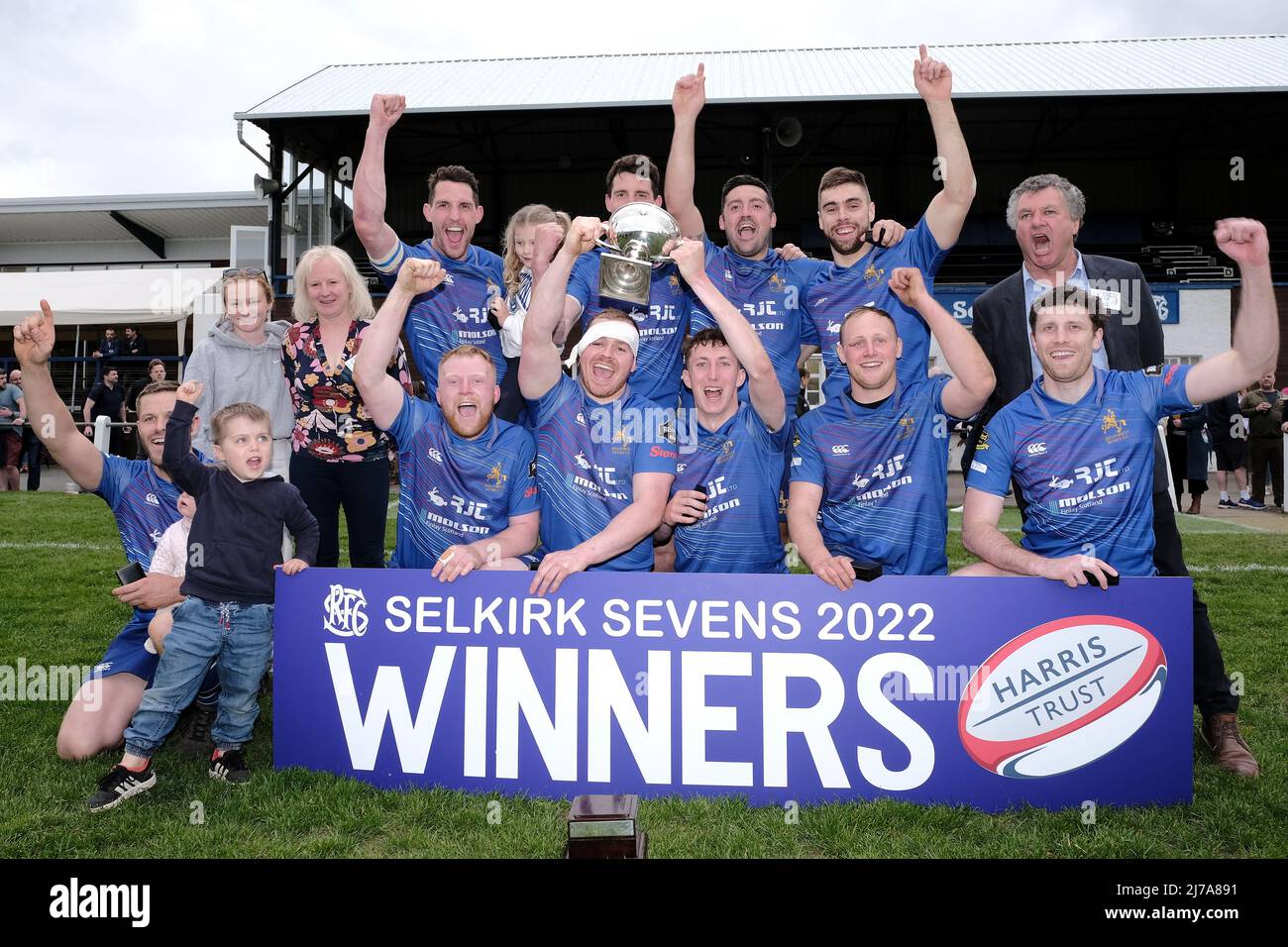 Selkirk Rfc Selkirk, Saturday 07 May 2022 Winners Trophy Lift Selkirk RFC vs ...