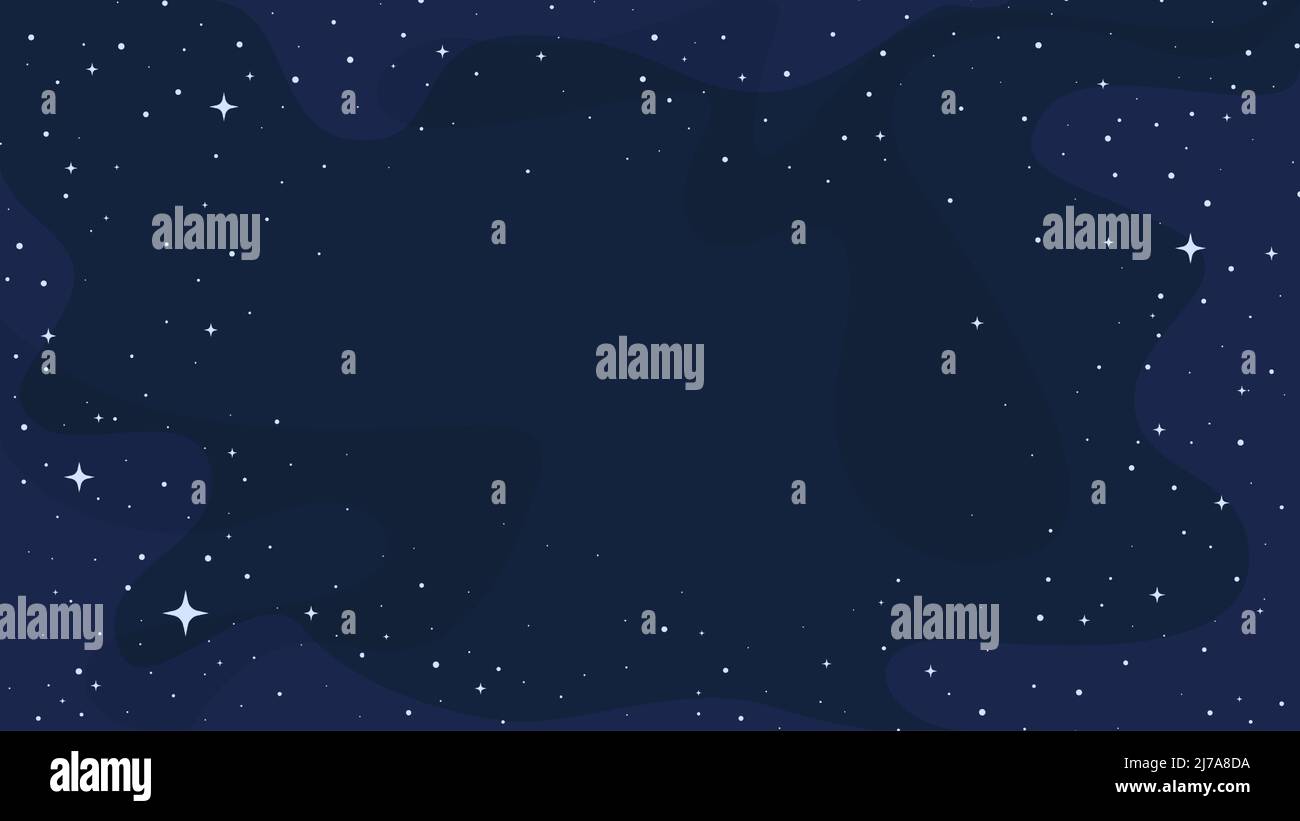 Outer space. Cosmos with stars background with copy space, deep space ...