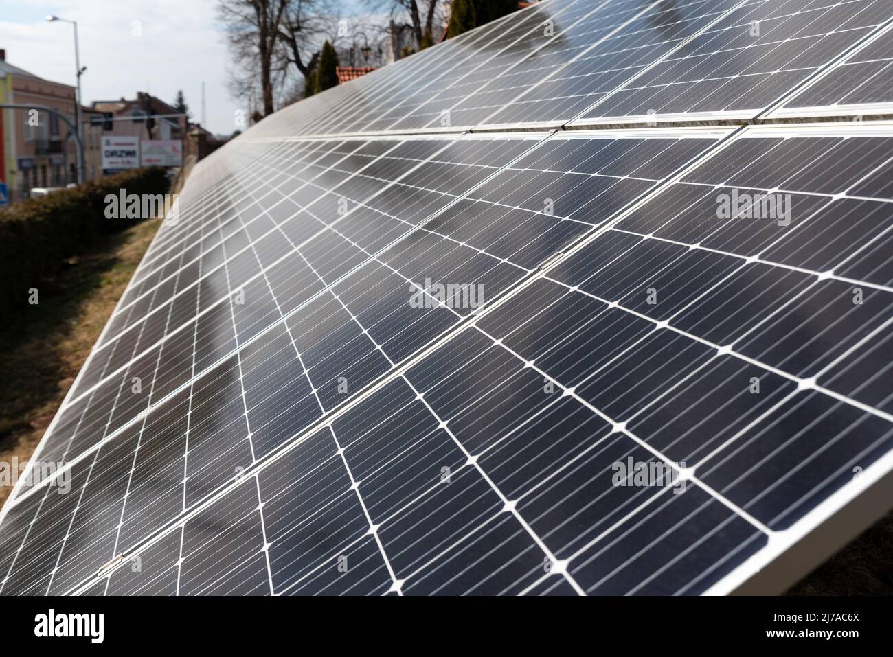 Photovoltaic panels, an alternative source of electricity to coalfired