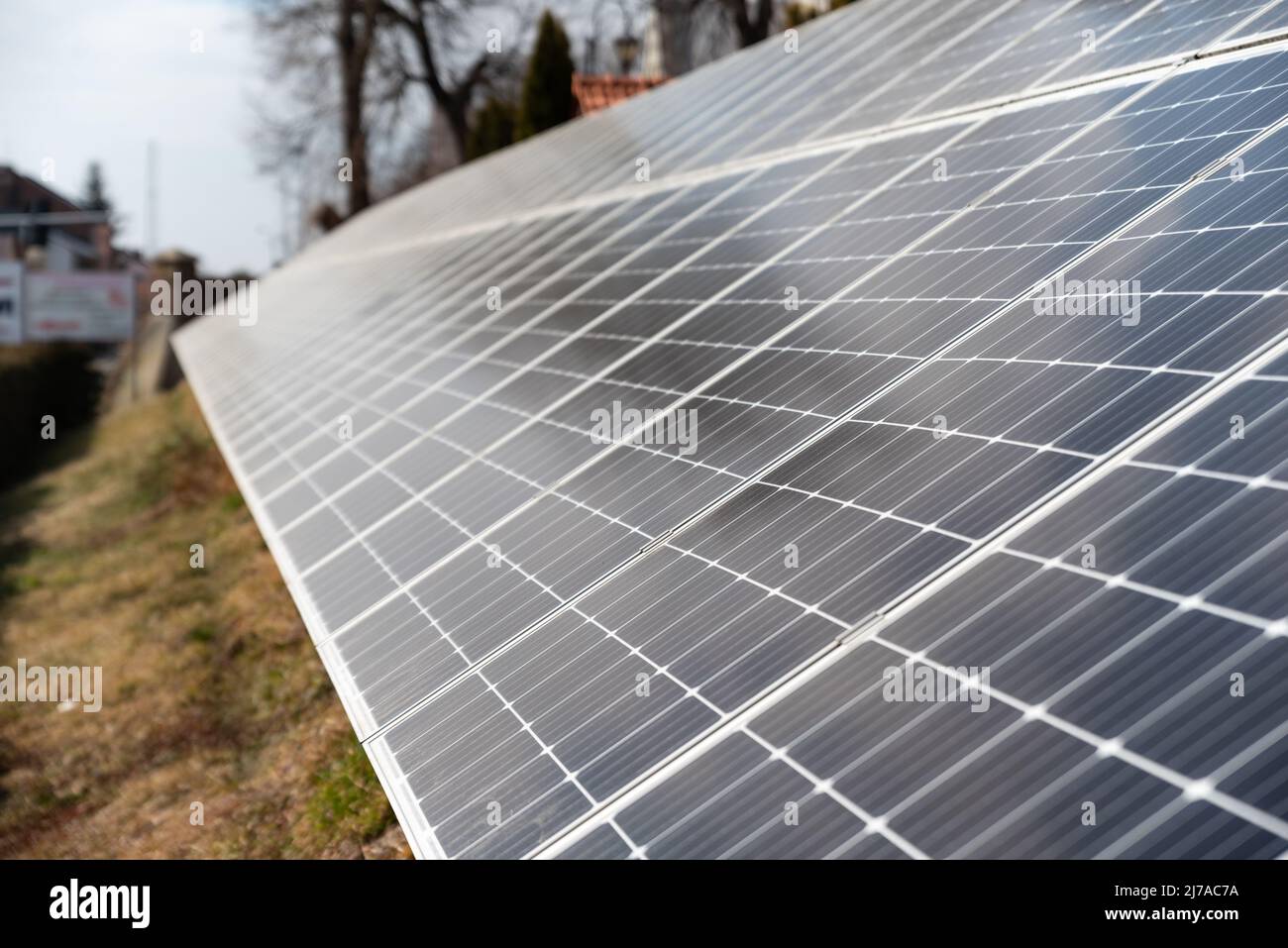 Photovoltaic panels, an alternative source of electricity to coalfired