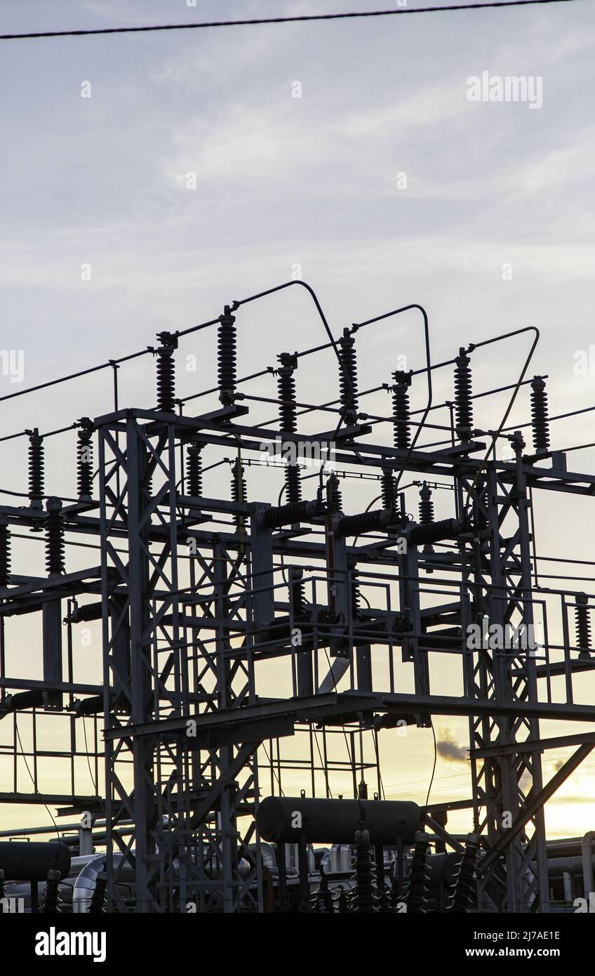 Industrial electrical tower manufacturing, construction and