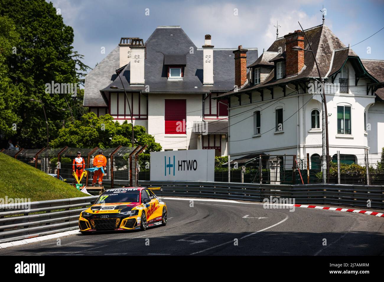 17 BERTHON Nathanael (FRA), Comtoyou DHL Team Audi Sport, Audi RS 3 LMS, action during the WTCR - Race of France 2022, 1st round of the 2022 FIA World Touring Car Cup, from May 7 to 8 in Pau, France - Photo: Antonin Vincent/DPPI/LiveMedia Stock Photo