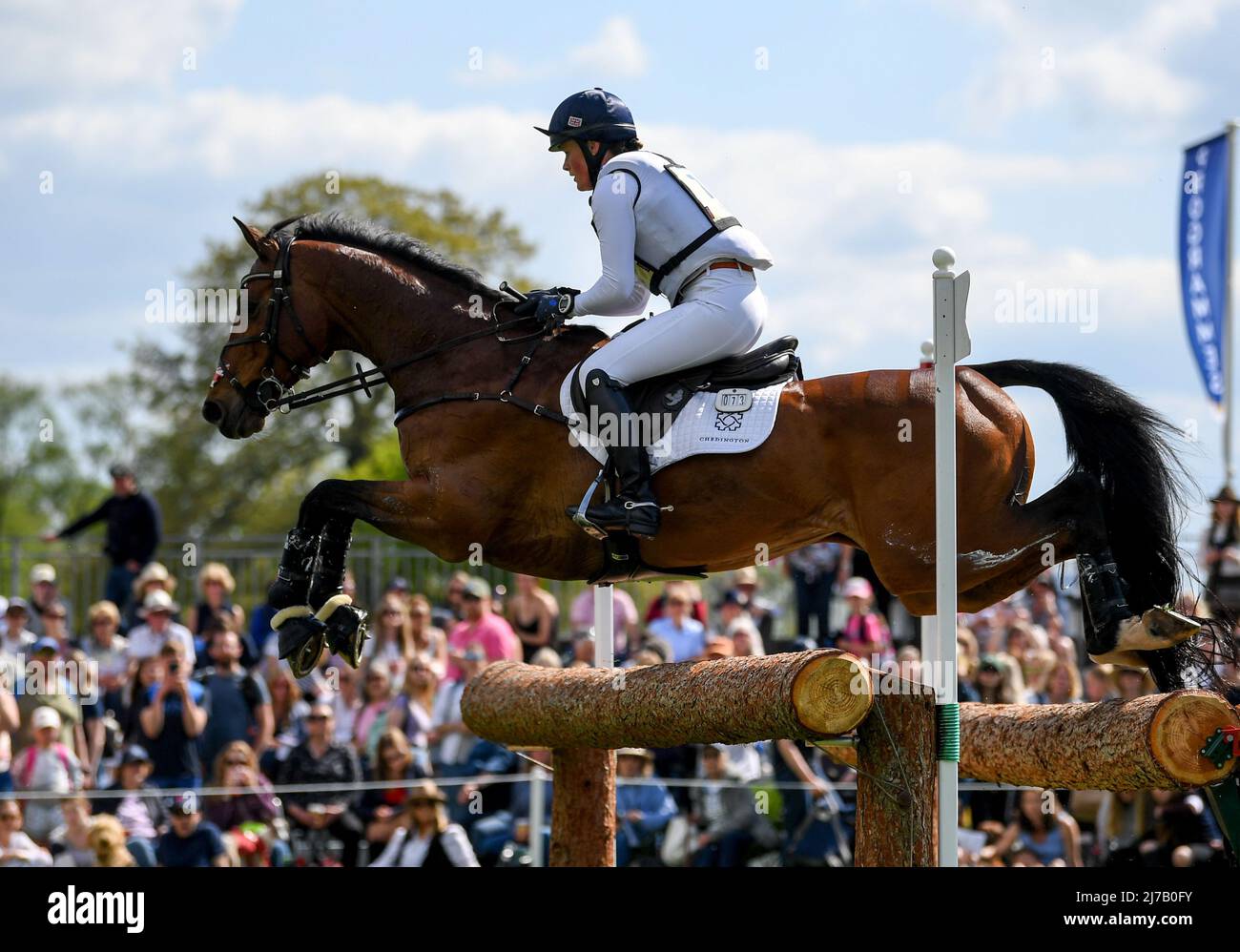 Badminton Estate, Gloucestershire, UK. 7th May, 2022. Bubby Upton ...