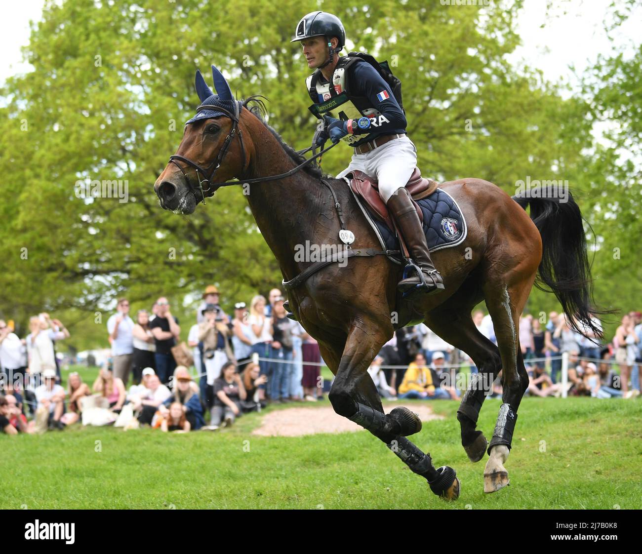 Badminton Estate, Gloucestershire, UK. 7th May, 2022. Jean Lou Bigot
