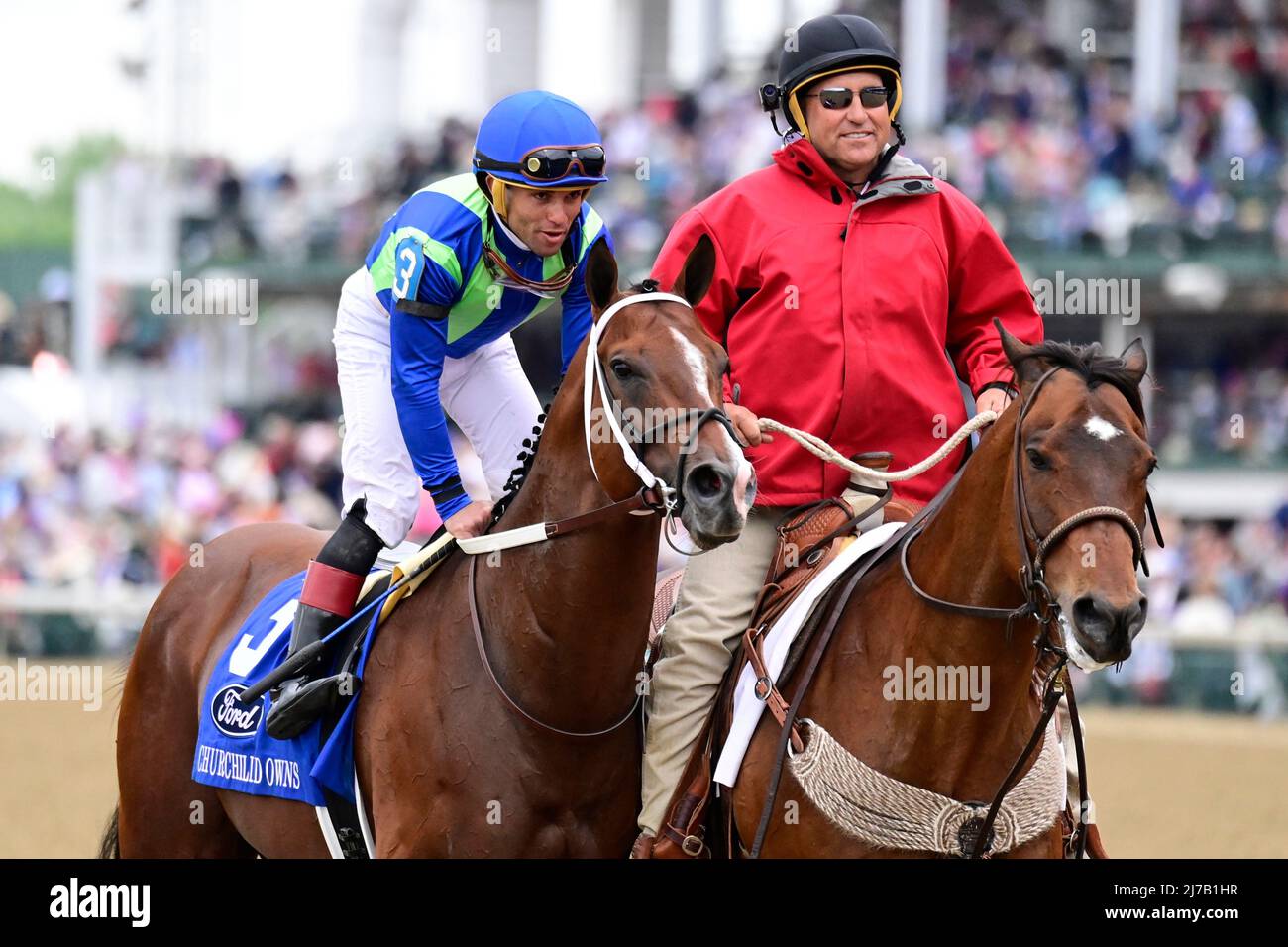 Jackie's Warrior 3 ridden by Joel Rosario wins the Churchill Downs