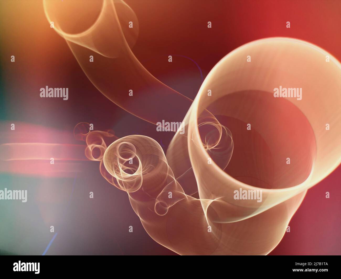 Abstract background, cardiovascular system, biology and health, concepts. High quality illustration Stock Photo