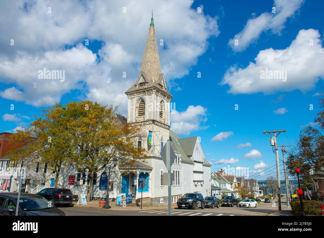 Spire Center for Performing Arts at 25 Court Street in historic town