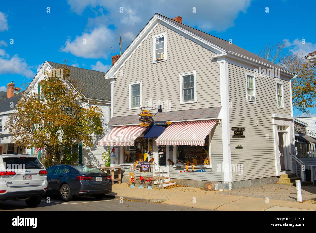 Yankee Woodcarvers at 63 Court Street in historic town center of