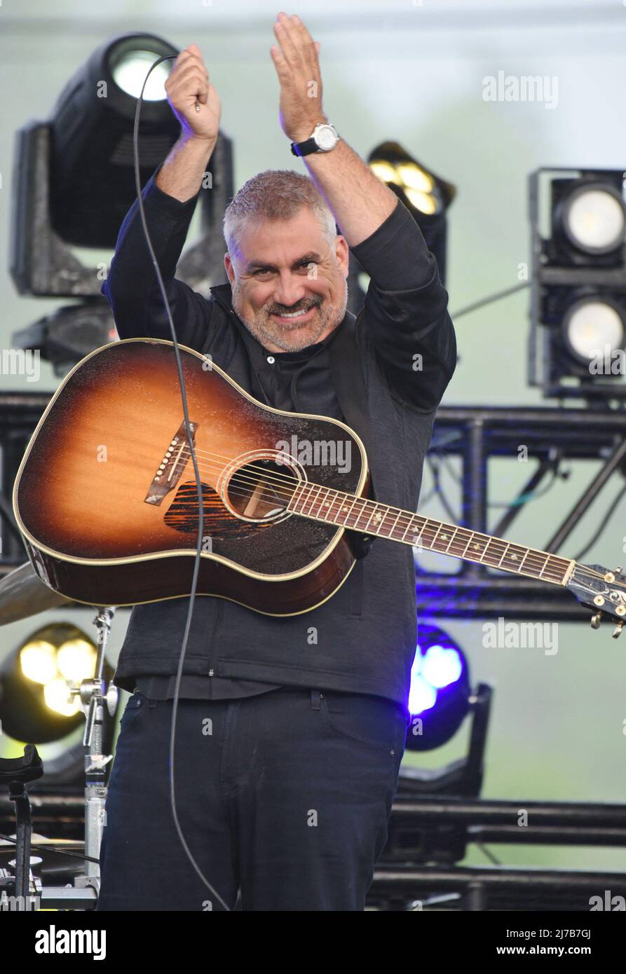 Taylor Hicks on stage for Taylor Hicks in Concert at Graham County North  Carolina's 150th Anniversary, Big Oaks Stadium, Robbinsville, NC May 6, 2022.  Photo By: Derek Storm/Everett Collection Stock Photo - Alamy