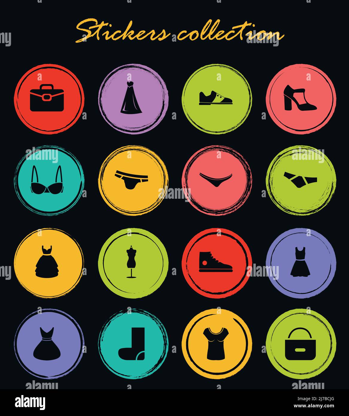 Clothes symbol for web icons Stock Vector Image & Art - Alamy